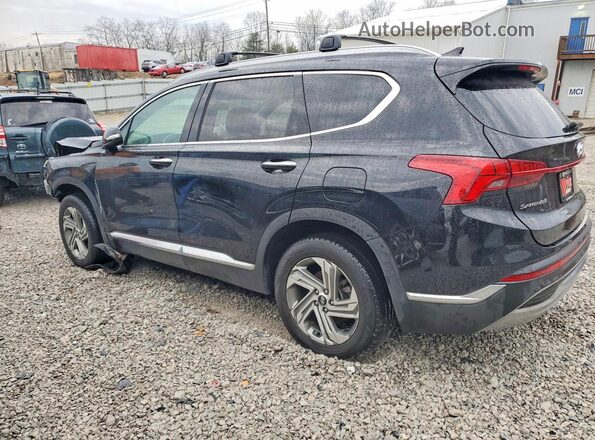 5NMS3DAJ0NH380382 2022 HYUNDAI SANTA Black Հետևի ձախ