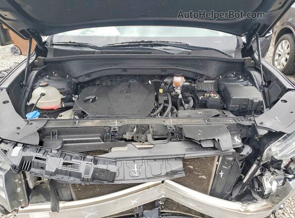 5NMS3DAJ0NH380382 2022 HYUNDAI SANTA Black Շարժիչի բաժամունքի տեսք