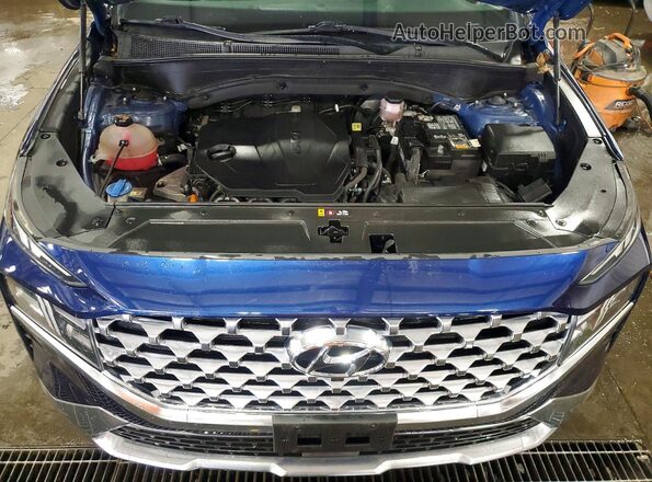 5NMS3DAJ0PH587955 2023 HYUNDAI SANTA Синий Вид задней части салона