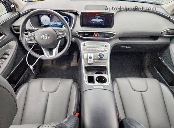5NMS3DAJ0PH587955 2023 HYUNDAI SANTA Синий Вид панели приборов