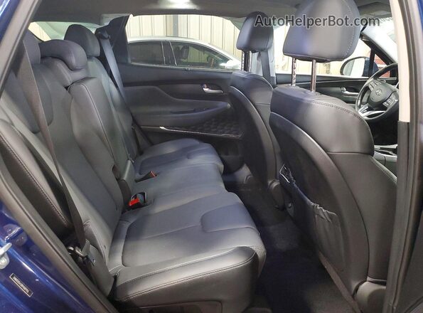 5NMS3DAJ0PH587955 2023 HYUNDAI SANTA Синий Вид задних сидений