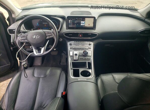5NMS3DAJ1NH433073 2022 HYUNDAI SANTA Black 