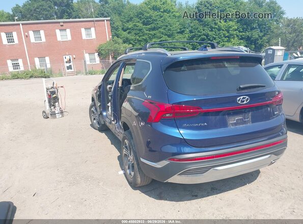 5NMS3DAJ1PH586636 2023 HYUNDAI SANTA FE Blue Задня ліва чверть
