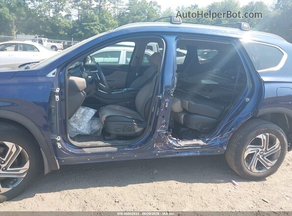 5NMS3DAJ1PH586636 2023 HYUNDAI SANTA FE Blue Вид спереду