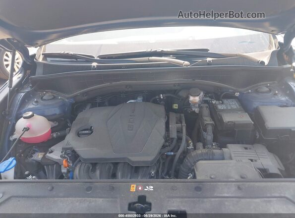 5NMS3DAJ1PH586636 2023 HYUNDAI SANTA FE Blue Вид ззаду