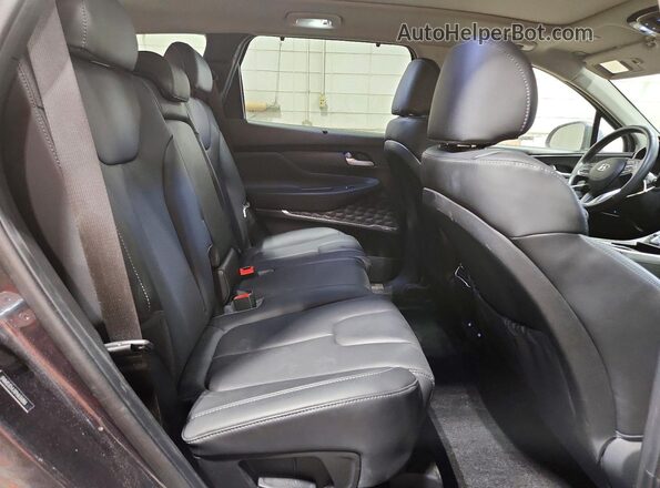 5NMS3DAJ1PH636886 2023 HYUNDAI SANTA Charcoal Vista interior trasera