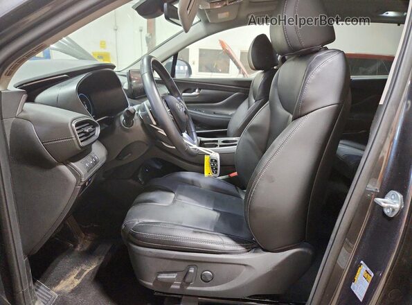 5NMS3DAJ1PH636886 2023 HYUNDAI SANTA Charcoal Vista interior delantera