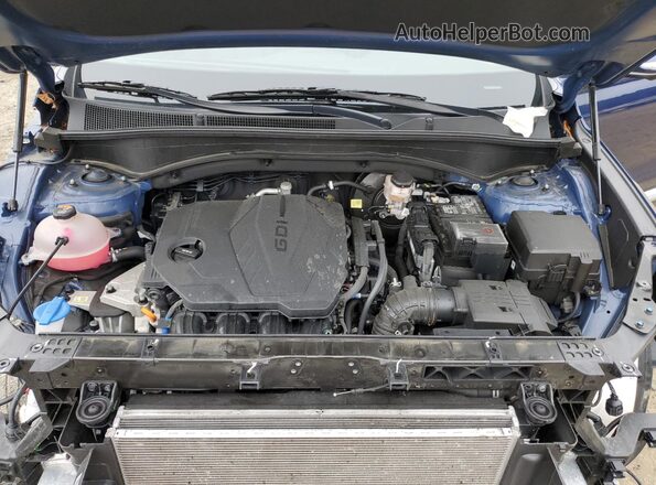 5NMS3DAJ2PH525859 2023 HYUNDAI SANTA Blue Вид підкапотного простору
