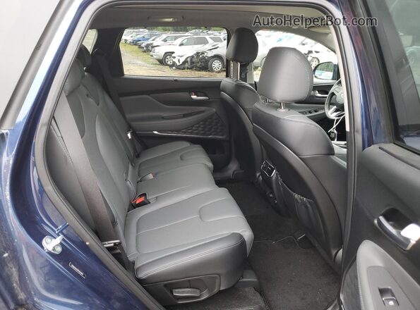 5NMS3DAJ2PH525859 2023 HYUNDAI SANTA Blue Вид задньої частини салону
