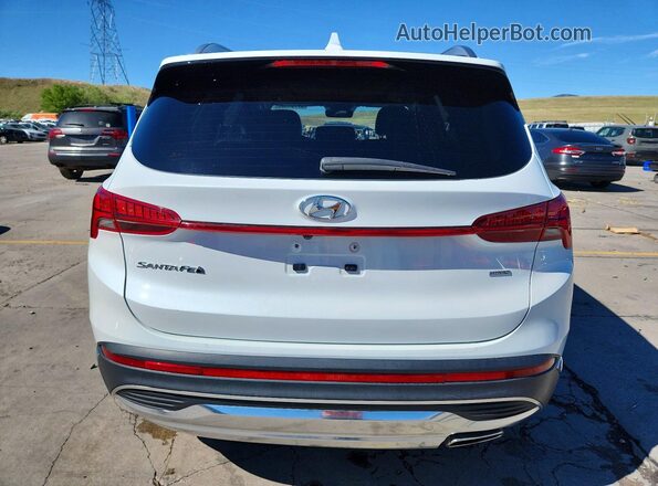 5NMS3DAJ3MH312947 2021 HYUNDAI SANTA White უკანა ხედი