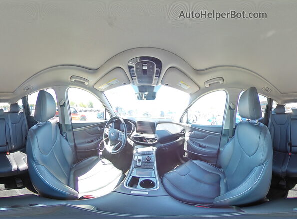 5NMS3DAJ3MH312947 2021 HYUNDAI SANTA White სალონის 360-გრადუსიანი ხედი