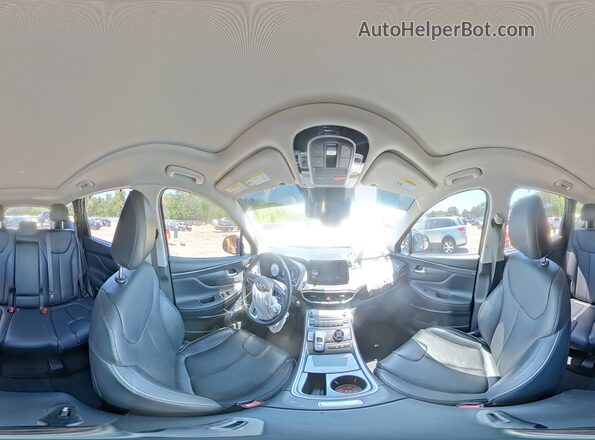 5NMS3DAJ3NH475146 2022 HYUNDAI SANTA Gray Vista interior de 360 grados