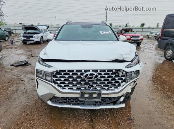 5NMS3DAJ4MH339686 2021 HYUNDAI SANTA White Front view