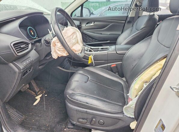 5NMS3DAJ4MH339686 2021 HYUNDAI SANTA White Front interior view