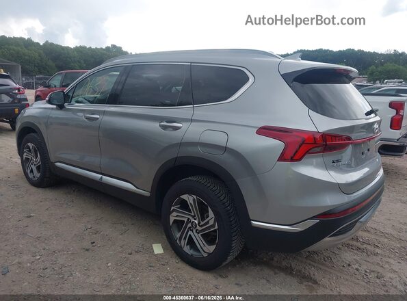 5NMS3DAJ4NH417336 2022 HYUNDAI SANTA FE Silver Trasero izquierdo