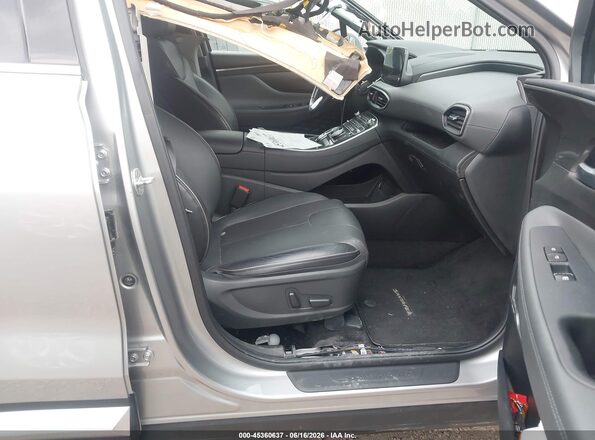 5NMS3DAJ4NH417336 2022 HYUNDAI SANTA FE Silver Vista interior delantera