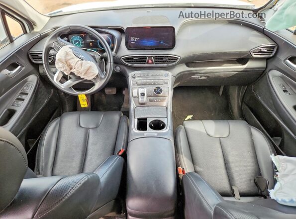 5NMS3DAJ5PH517688 2023 HYUNDAI SANTA White Widok deski rozdzielczej