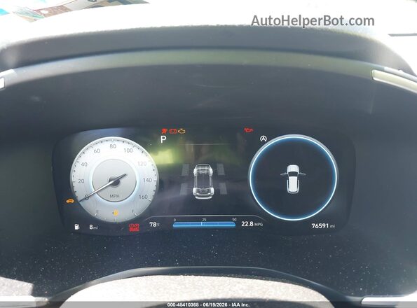 5NMS3DAJ6PH590519 2023 HYUNDAI SANTA FE Серый Вид задних сидений