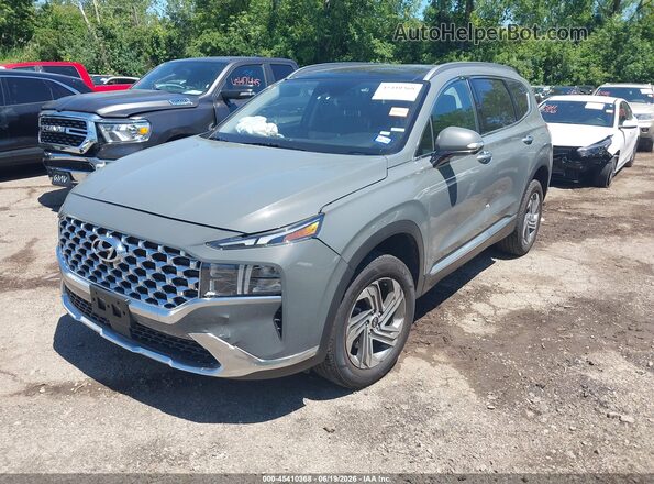 5NMS3DAJ6PH590519 2023 HYUNDAI SANTA FE Серый Передняя левая четверть