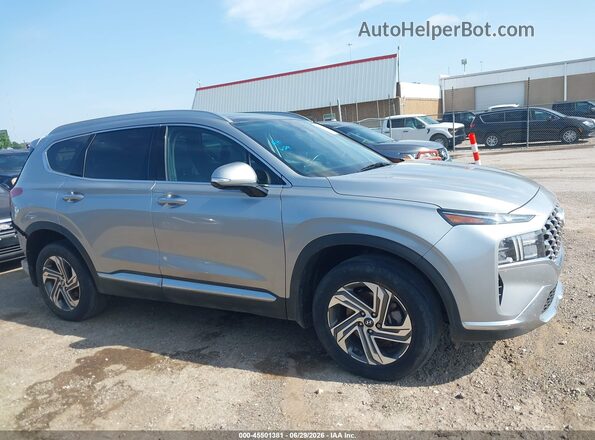 5NMS3DAJ8PH561023 2023 HYUNDAI SANTA FE Silver Rear interior view