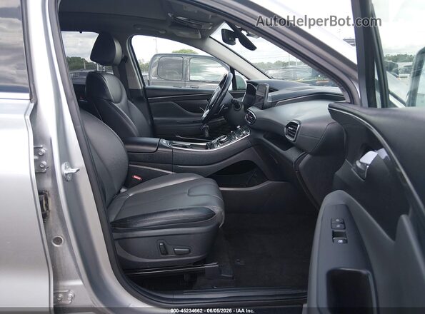 5NMS3DAJ8PH628607 2023 HYUNDAI SANTA FE Silver Widok wnętrza z przodu