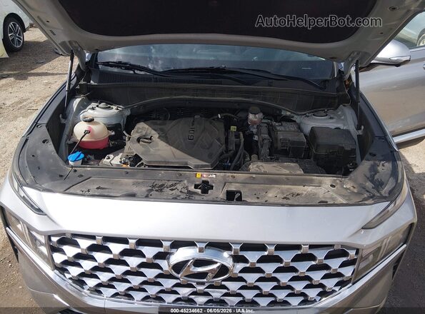 5NMS3DAJ8PH628607 2023 HYUNDAI SANTA FE Silver Widok z tyłu