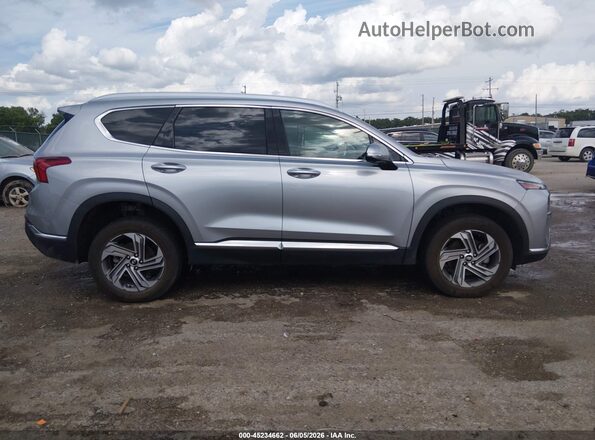 5NMS3DAJ8PH628607 2023 HYUNDAI SANTA FE Silver Widok wnętrza z tyłu