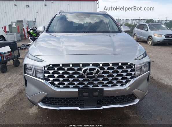 5NMS3DAJ8PH628607 2023 HYUNDAI SANTA FE Silver Widok zestawu wskaźników