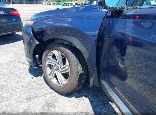 5NMS3DAJ9NH403741 2022 HYUNDAI SANTA FE Blue Вид спереду