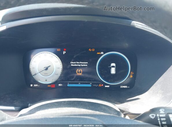 5NMS3DAJ9NH403741 2022 HYUNDAI SANTA FE Blue Вид задніх сидінь