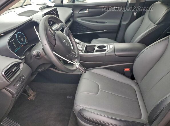 5NMS3DAJ9PH587789 2023 HYUNDAI SANTA Gray Вид салону спереду