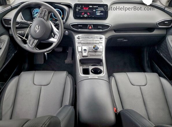 5NMS3DAJ9PH587789 2023 HYUNDAI SANTA Gray Вид панелі приладів