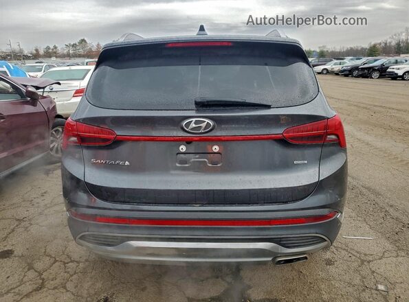 5NMS3DAJ9PH587789 2023 HYUNDAI SANTA Gray Вид ззаду