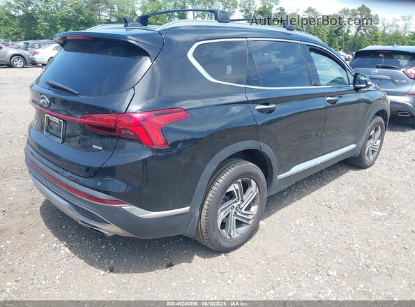 5NMS3DAJ9PH622136 2023 HYUNDAI SANTA FE Черный Задняя правая четверть