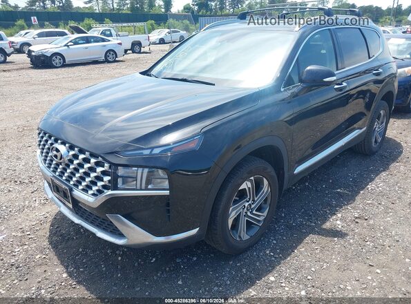 5NMS3DAJ9PH622136 2023 HYUNDAI SANTA FE Черный Передняя левая четверть