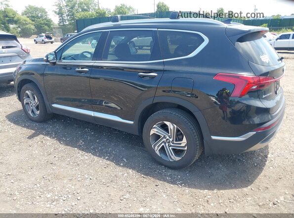 5NMS3DAJ9PH622136 2023 HYUNDAI SANTA FE Черный Задняя левая четверть