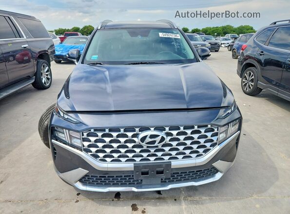 5NMS3DAJXMH311973 2021 HYUNDAI SANTA Gray Front view