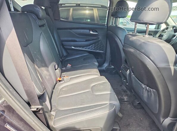 5NMS3DAJXMH311973 2021 HYUNDAI SANTA Gray Rear interior view