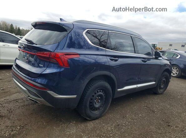5NMS3DAJXNH454827 2022 HYUNDAI SANTA Blue 