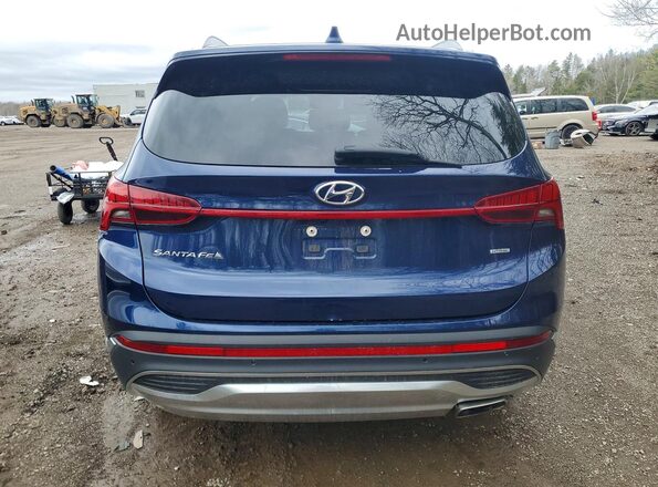 5NMS3DAJXNH454827 2022 HYUNDAI SANTA Blue 
