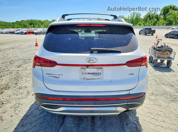 5NMS3DAJXNH456030 2022 HYUNDAI SANTA White Vista trasera