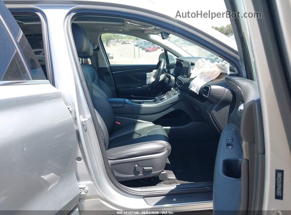 5NMS3DAJXPH624073 2023 HYUNDAI SANTA FE Серебряный Вид салона спереди