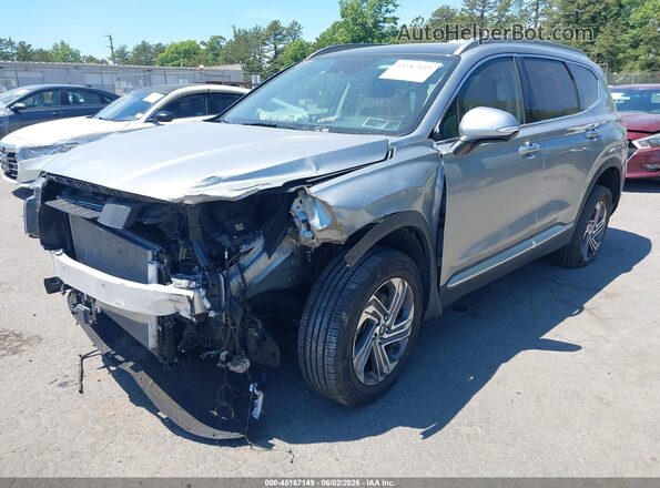 5NMS3DAJXPH624073 2023 HYUNDAI SANTA FE Серебряный Вид спереди