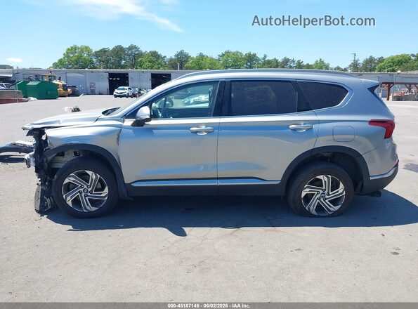 5NMS3DAJXPH624073 2023 HYUNDAI SANTA FE Серебряный Панорамный вид салона 360°