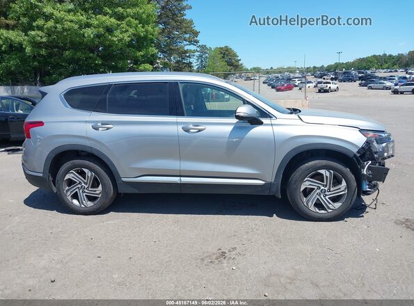 5NMS3DAJXPH624073 2023 HYUNDAI SANTA FE Серебряный Вид задней части салона