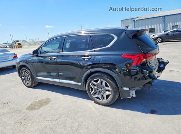 5NMS44AL0NH386925 2022 HYUNDAI SANTA Gray Задня ліва чверть