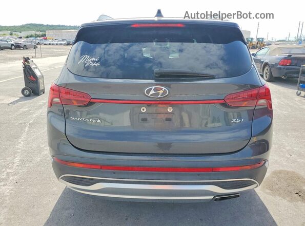 5NMS44AL2MH319998 2021 HYUNDAI SANTA Black Widok z tyłu