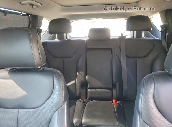 5NMS44AL2PH519784 2023 HYUNDAI SANTA Black უკანა სავარძლების ხედი