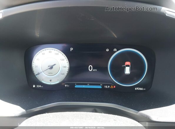 5NMS44AL3NH441495 2022 HYUNDAI SANTA FE Gray Հետևի նստատեղերի տեսք