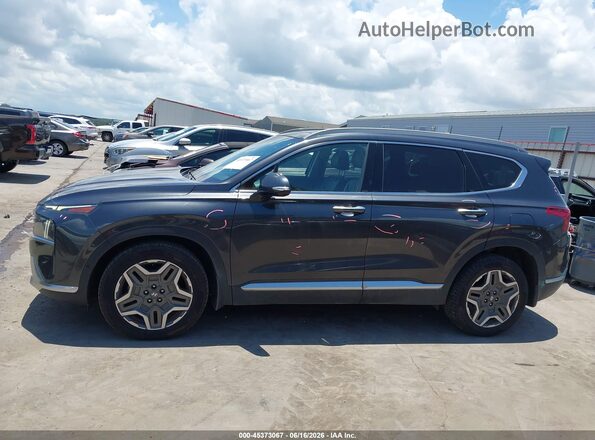 5NMS44AL3NH441495 2022 HYUNDAI SANTA FE Gray Սալոնի 360 աստիճան տեսք
